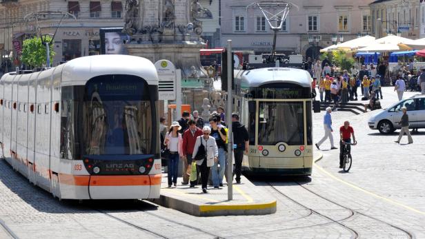 In Linz sind die Straßenbahnen ohne Videoaufzeichnung unterwegs.