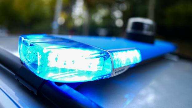 Blaulicht eines Einsatzfahrzeuges.