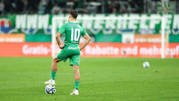 Unter Druck: Nicolas Kühn mit Rapid