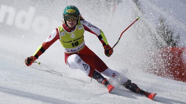 Katharina Liensberger auf dem Weg zurück