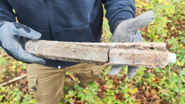 Spaziergänger findet Bombe aus dem 2. Weltkrieg