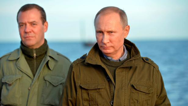 Putin im Wahlkampf: Duma-Wahl könnte Motiv für Verhaftung sein.