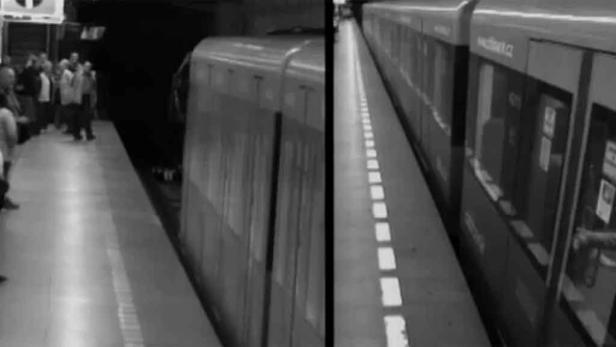 Frau von U-Bahn überrollt: Unverletzt