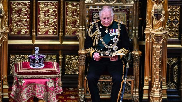 Erstmals seit 70 Jahren: King Charles eröffnet mit Rede britisches Parlament