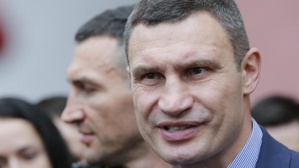 Amtsinhaber Vitali Klitschko