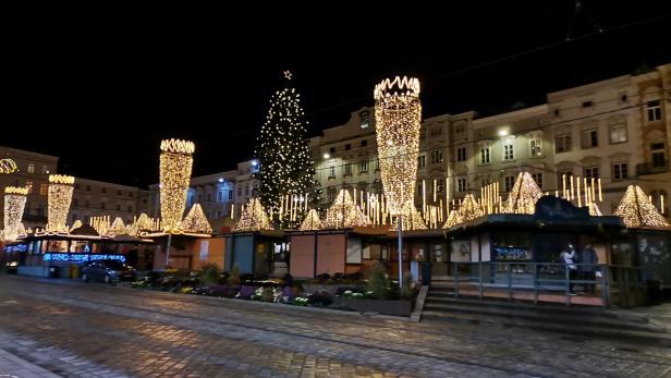 Linz Hauptplatz Weihnachtsmarkt