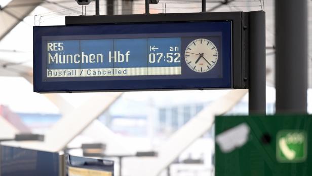 Deutsche Lokführer streiken: ÖBB-Verkehr über deutsches Eck läuft