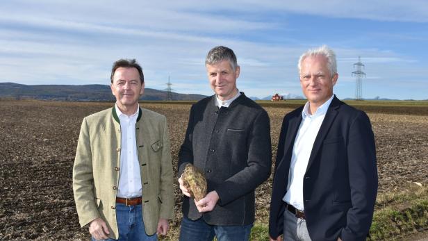 Nikolaus Berlakovich, Markus Fröck und Martin Burjan