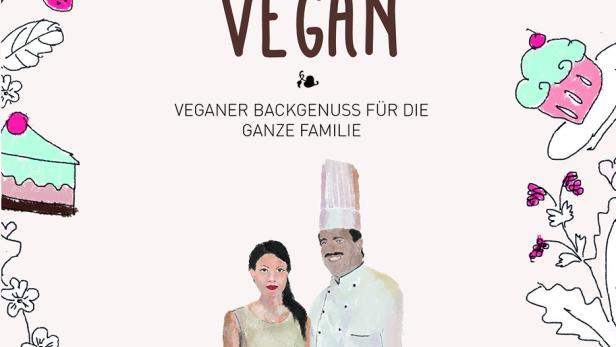 Süße vegane Rezepte zum Nachbacken gibt es im Buch &quot;Wir backen vegan&quot; von Melanie und Siegfried Kröpfl, erschienen beim Verlag Hurbert Krenn, 19,95 € Hier wird auch extra auf palmölfreie Fette verwiesen!