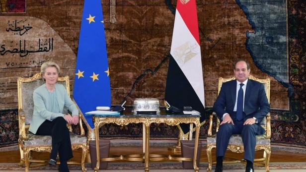 EU Commission President Ursula von der Leyen visit Egypt