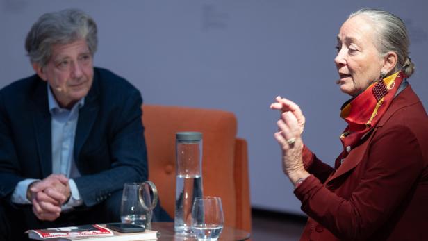 Über Geld mag Agnes Husslein-Arco im KURIER-Talk nicht reden. Die Heidi Horten Collection hat es eben.