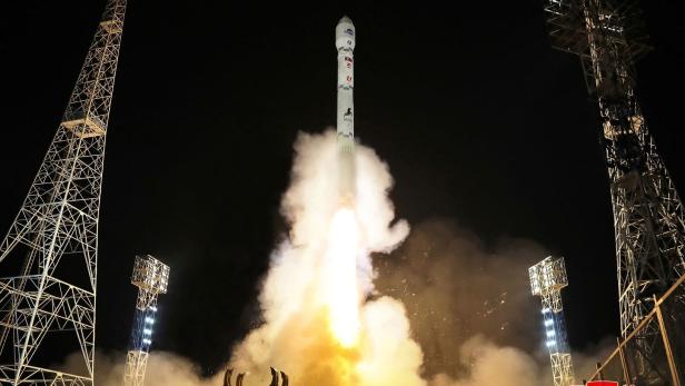 Raketenstart in Nordkorea