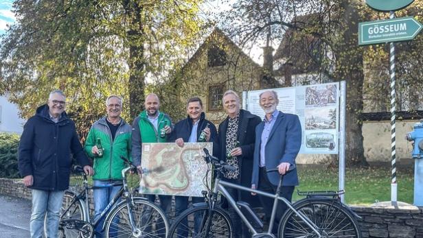 Neue Attraktion in der Braustadt Leoben: „Gösser Radlerweg“ feierlich eröffnet