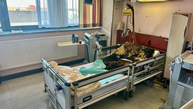 Brand im Landesklinikum Gmünd: Patient hatte Zigarette geraucht