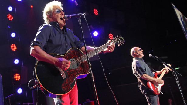 The Who mit Roger Daltrey links und Pete Townshend