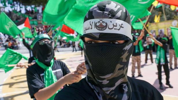 Pro-Palästina-Demo im März 2023 in Hebron