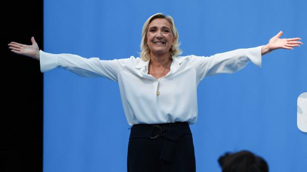 Gute Aussichten nicht nur für die Europawahl: Marine Le Pen