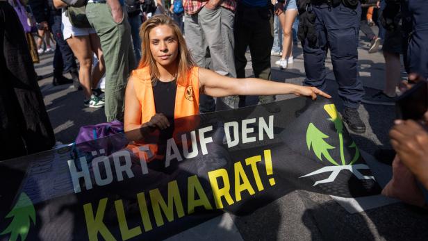 Klimaaktivistin Anja Windl wieder aus der Haft entlassen
