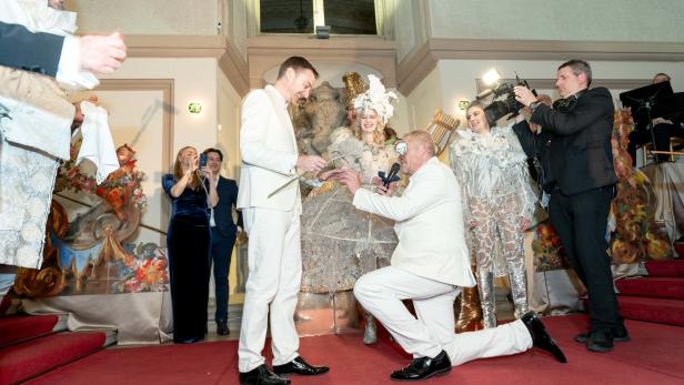 Gery Keszler machte Heiratsantrag bei Life-Ball-Hommage