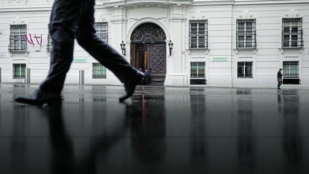 Raid at the Austrian Chancellery in Vienna