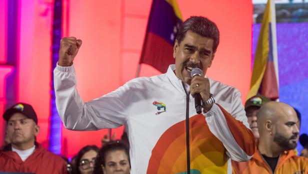 Innenpolitisch in Bedrängnis, setzt Venezuelas Präsident Maduro auf Nationalismus