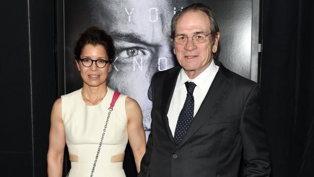 Tommy Lee Jones und seine Frau Dawn