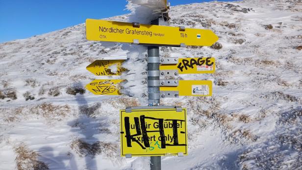 Blindflug in den Bergen: Bergretter schäumen wegen Vandalismus