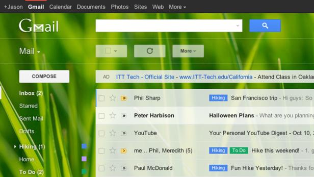Facelift für Gmail und Google+