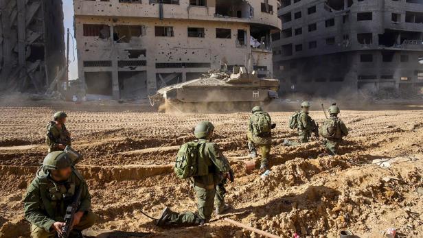 Soldaten im Einsatz im Gazastreifen