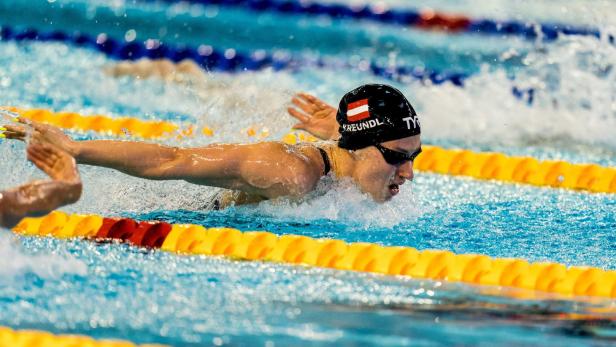 Bronze für Lena Kreundl bei der Schwimm-Europameisterschaft