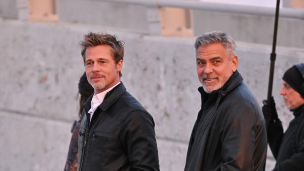 Brad Pitt und George Clooney