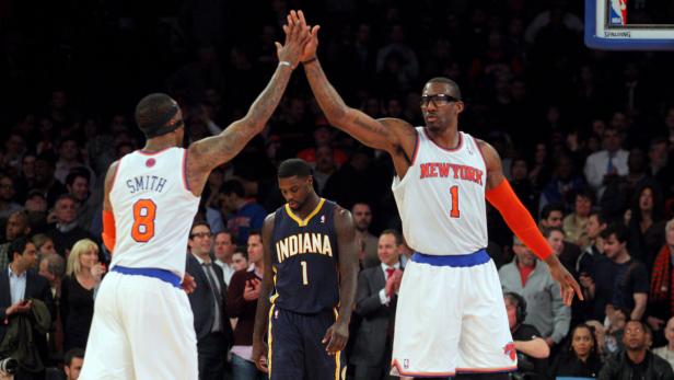 Mit dem Sieg über die Pacers schaffen die New York Knicks den siebenten Triumph in Serie.