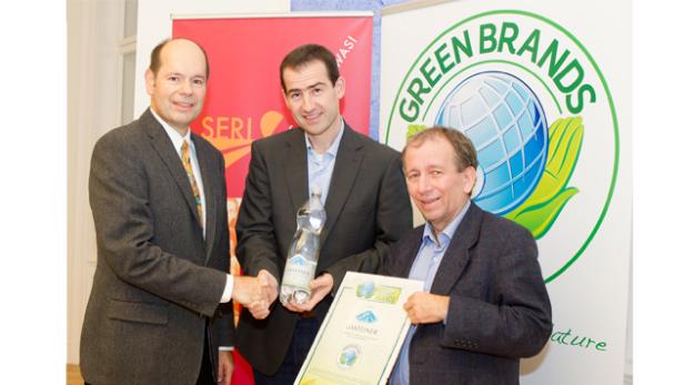 Gasteiner Mineralwasser ist GREEN BRAND