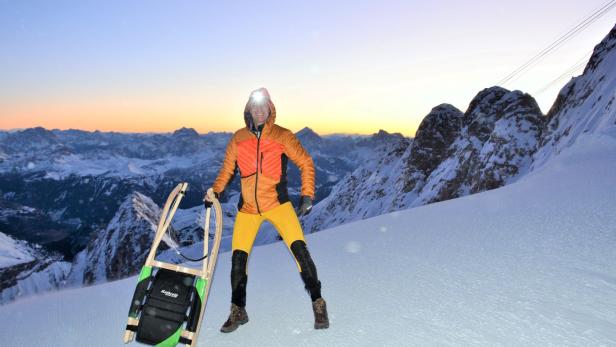 Rekordhalter Majcen rodelte in den Dolomiten