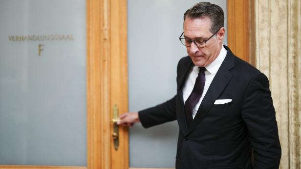 "Keine Schlägerei": Strache versucht seinen Ausraster zu relativieren