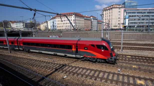 Railjet in Wien