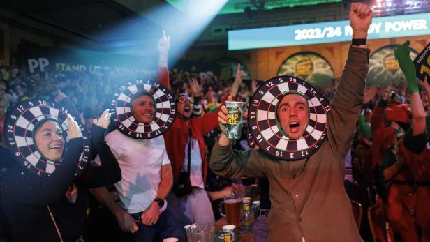 Vom Preisgeld bis Bierverbrauch: Die spannendsten Zahlen rund um die Darts-WM