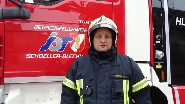 Gerhard Zwinz aus Ternitz: Zweifacher Feuerwehrmann und Rettungssanitäter beim ASBÖ.