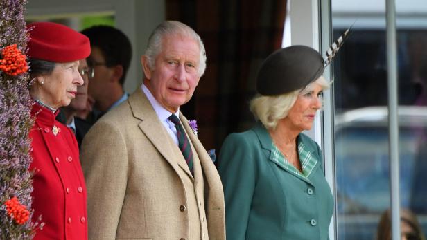 Anne, Charles und Camilla