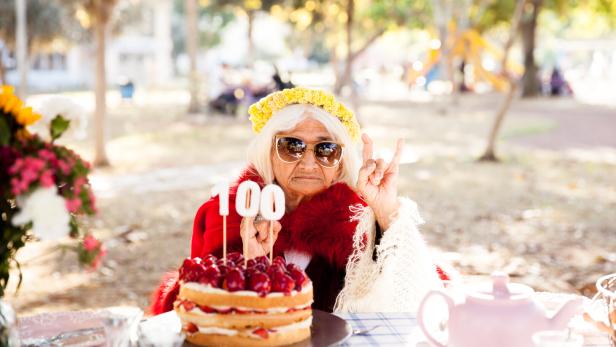 Senior women birthday