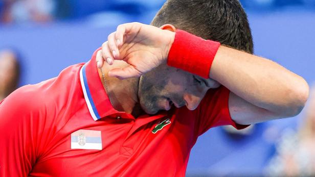 Schmerzen bei Djokovic in Perth