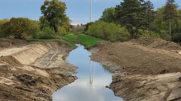 Zurück zur Natur: Dem Rußbach wird mehr Raum gegeben