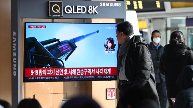 Sorge in Südkorea wegen nordkoreanischer Artillerie