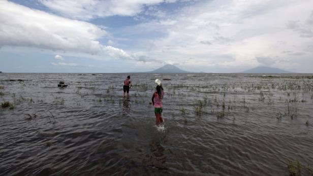 Angst vor Umweltschäden: Die Route des Kanals führt durch den Nicaragua-See, ein wichtiges Trinkwasser-Reservoir.