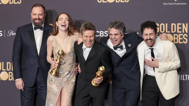 Backstage bei den Golden Globes: Was Lippenleser sahen und wer lange feierte