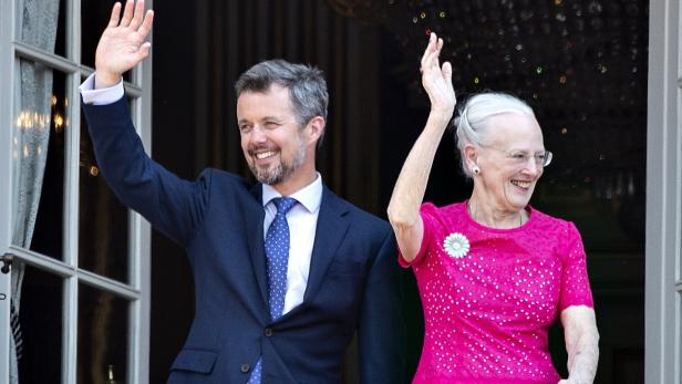 Mutter und Sohn: Königin Margrethe II. und Kronprinz Frederik