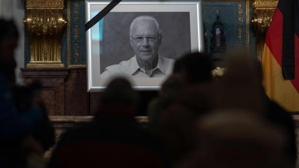 Trauer um Franz Beckenbauer in München