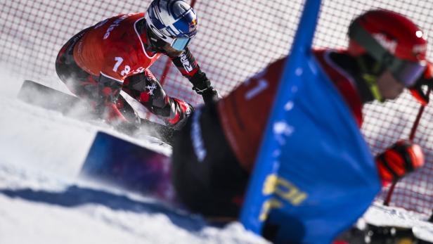 ÖSV-Snowboarder Benjamin Karl jubelt über 21. Weltcupsieg in Scuol