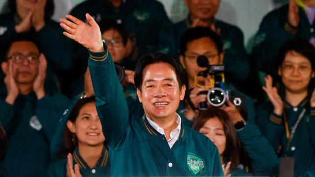 Taiwans Wahlsieger William Lai: China dürfte auf den "Separatisten" reagieren