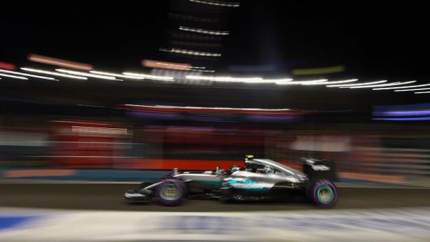 Rosberg holte sich die schnellste Zeit am Freitag.